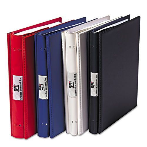 VariCap Expandable Binder, 2 Posts, 6" Capacity, 11 x 8.5, Red. Picture 7