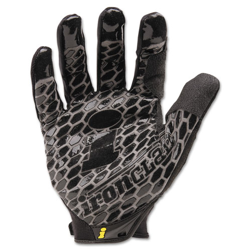 Box Handler Gloves, Black, Large, Pair. The main picture.