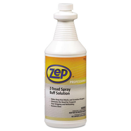 Z-Tread Buff-Solution Spray, Neutral, 1 qt Bottle. Picture 1