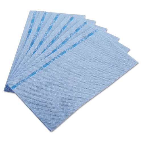 Food Service Towels, 13 x 24, Blue, 150/Carton. Picture 1