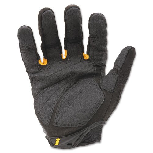 SuperDuty Gloves, X-Large, Black/Yellow, 1 Pair. Picture 2