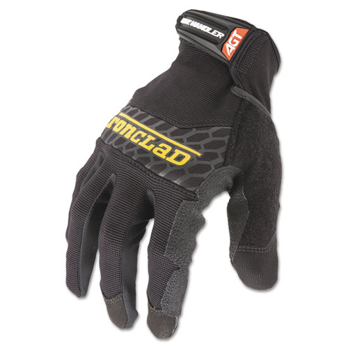 Box Handler Gloves, Black, Medium, Pair. Picture 1
