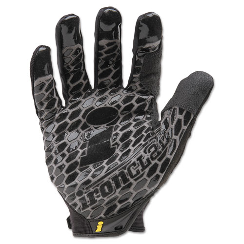 Box Handler Gloves, Black, Medium, Pair. Picture 2