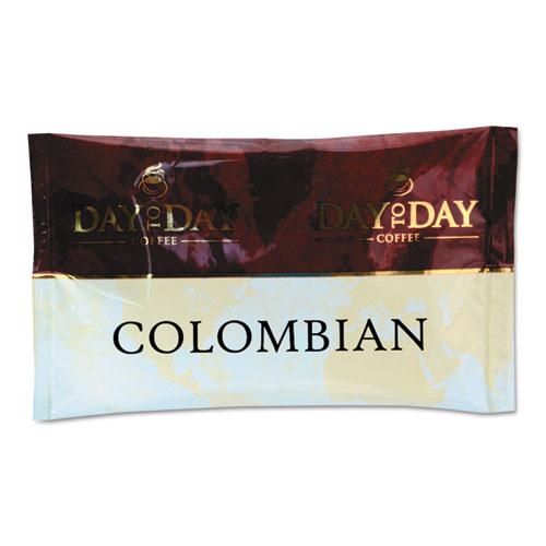 100% Pure Coffee, Colombian Blend, 1.5 oz Pack, 42 Packs/Carton. Picture 1