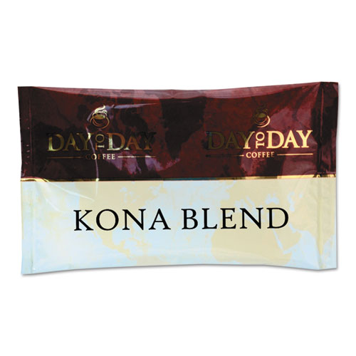 100% Pure Coffee, Kona Blend, 1.5 oz Pack, 42 Packs/Carton. Picture 1