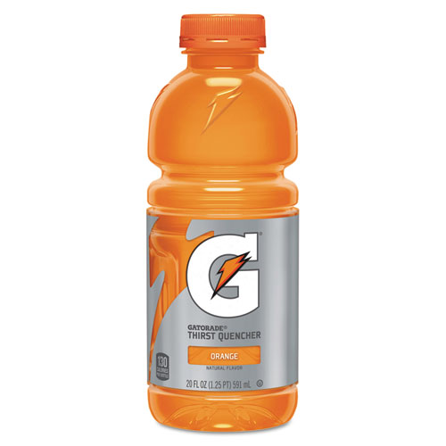 G-Series Perform 02 Thirst Quencher, Orange, 20 oz Bottle, 24/Carton. Picture 1