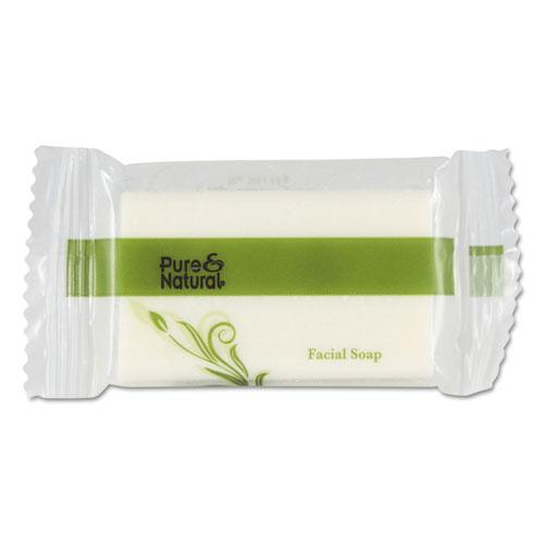 Body and Facial Soap, Fresh Scent, # 3/4 Flow Wrap Bar, 1,000/Carton. Picture 1