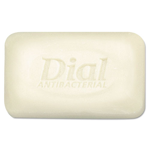 Antibacterial Deodorant Bar Soap, Floral, Unwrapped, White, 1.5 oz, 500 Carton. Picture 1