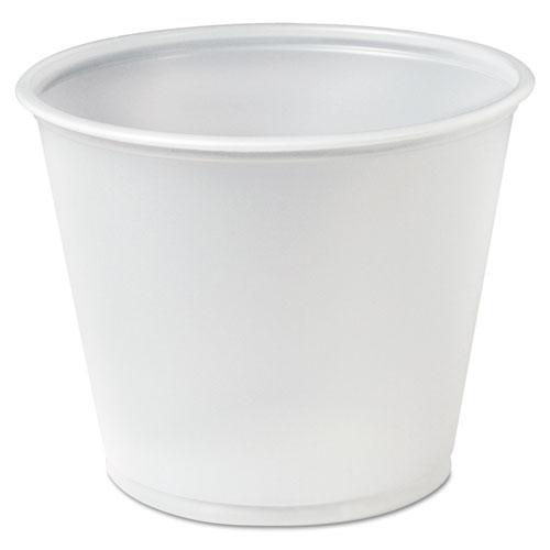 Polystyrene Portion Cups, 5.5 oz, Translucent, 250/Bag, 10 Bags/Carton. Picture 1