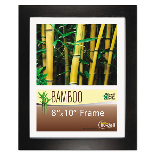 Bamboo Frame, 8 x 10, Black. Picture 1