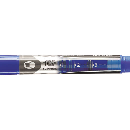 EnduraGlide Dry Erase Marker, Broad Chisel Tip, Blue, Dozen. Picture 4