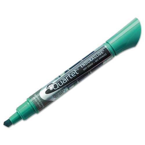 EnduraGlide Dry Erase Marker, Broad Chisel Tip, Four Assorted Colors, 12/Set. Picture 8