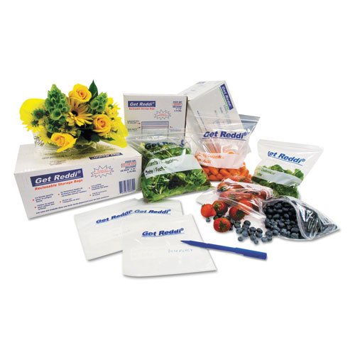 Food Bags, 24 qt, 1 mil, 12" x 30", Clear, 500/Carton. Picture 1
