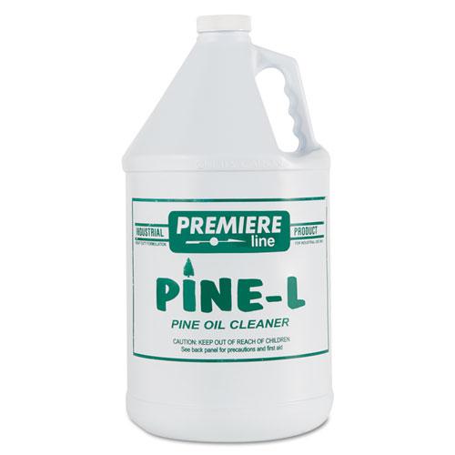 Premier Pine L Cleaner/Deodorizer, Pine Oil, 1 gal Bottle, 4/Carton. Picture 1