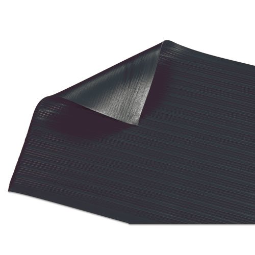Air Step Antifatigue Mat, Polypropylene, 36 x 144, Black. Picture 2
