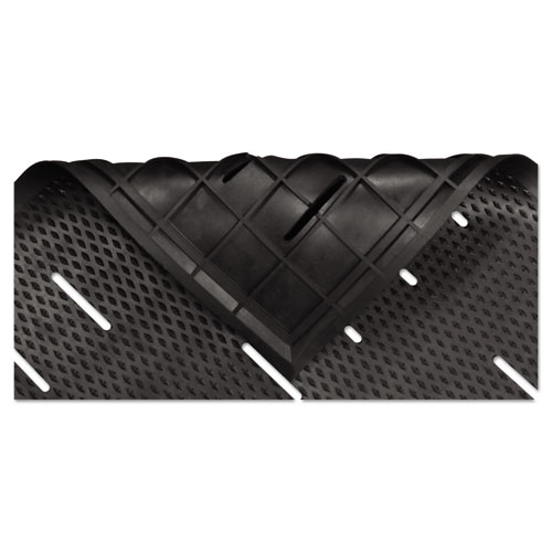 Free Flow Comfort Utility Floor Mat, 36 x 48, Black. Picture 5