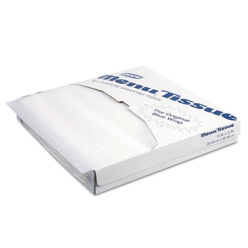 Menu Tissue Untreated Paper Sheets, 12 x 12, White, 1,000/Pack, 10 Packs/Carton. Picture 1