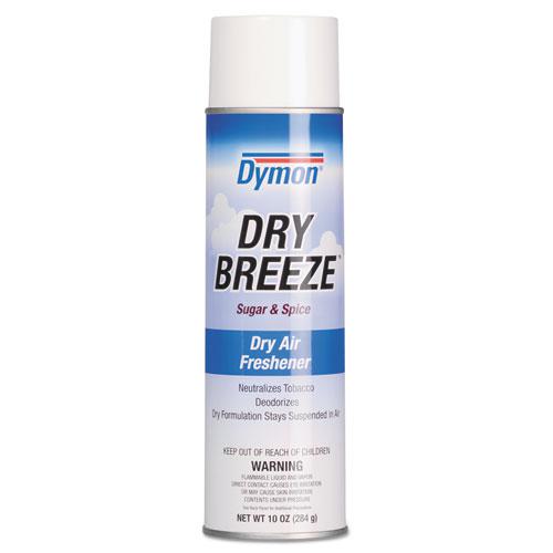 Dry Breeze Aerosol Air Freshener, Sugar and Spice, 10 oz Aerosol Spray, 12/Carton. Picture 1