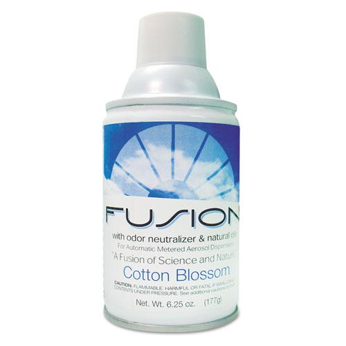Fusion Metered Aerosols, Cotton Blossom, 6.25 oz Aerosol Spray, 12/Carton. Picture 1