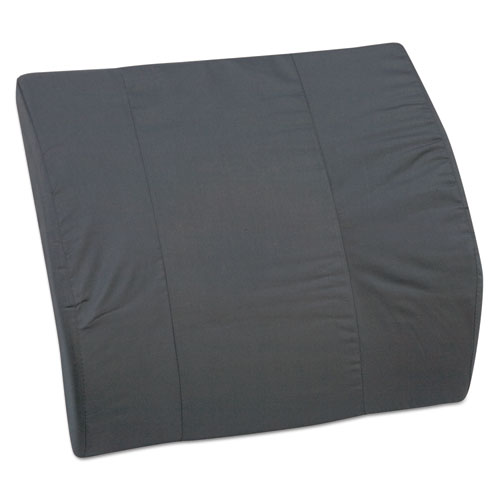 Lumbar Cushions, 14 x 3.88 x 13, Black. Picture 2