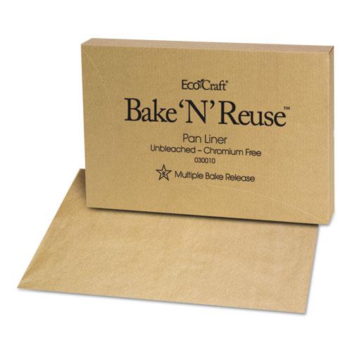 EcoCraft Bake 'N' Reuse Pan Liner, 16.38 x 24.38, 1,000/Box. The main picture.