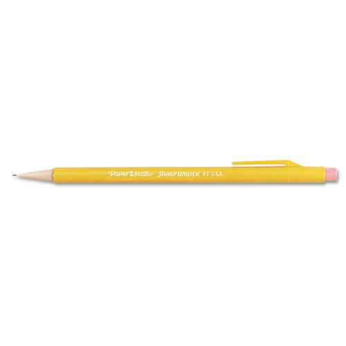 Sharpwriter Mechanical Pencil Value Pack, 0.7 mm, HB (#2), Black Lead, Classic Yellow Barrel, 36/Box. Picture 1