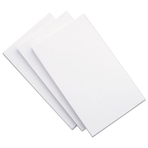 Unruled Index Cards, 5 x 8, White, 500/Pack. Picture 6