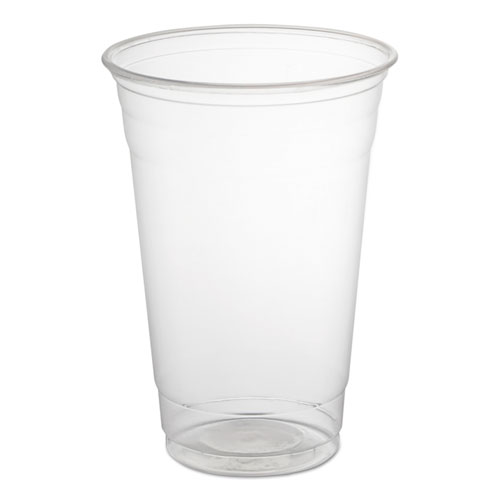 Polypropylene Cups, Cold Cups, 20 oz, Clear, 50/Bag, 12 Bags/Carton. Picture 1