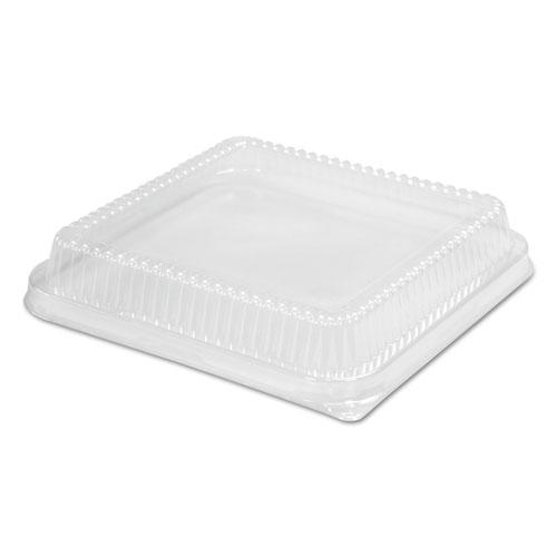 Plastic Dome Lid, 10.75 x 10.19 x 1.63, Clear, 100/Carton. Picture 1