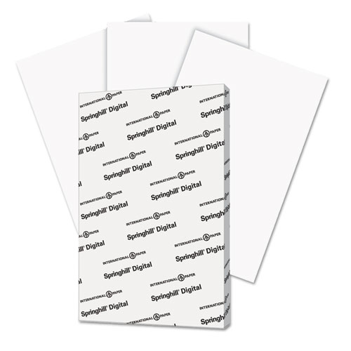 Digital Index White Card Stock, 92 Bright, 90 lb Index Weight, 11 x 17, White, 250/Pack. The main picture.