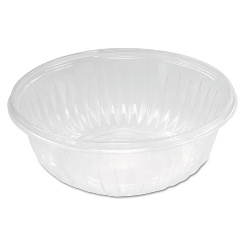 PresentaBowls Clear Bowls, Plastic, 32 oz, 63/Bag, 252/Carton. Picture 1
