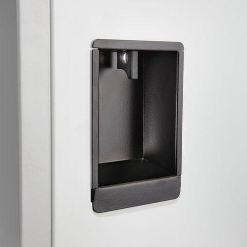 Single-Tier Locker, 12w x 18d x 78h, Two-Tone Gray. Picture 3