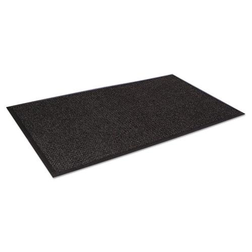 Super-Soaker Wiper Mat with Gripper Bottom, Polypropylene, 36 x 120, Charcoal. Picture 2