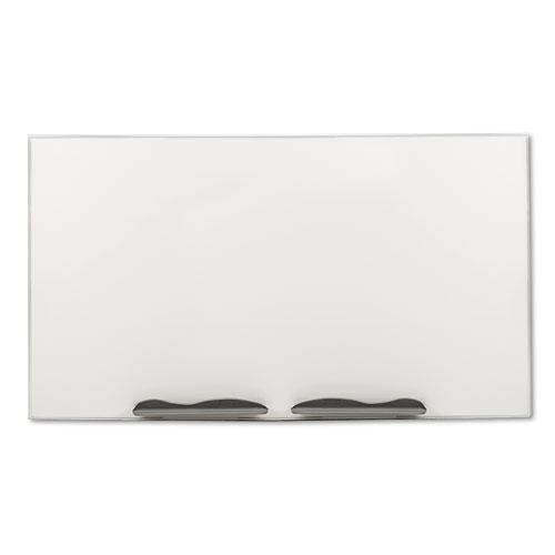 Ultra-Trim Magnetic Board, Dry Erase Porcelain-on Steel, 72 x 48, White/Silver. Picture 1