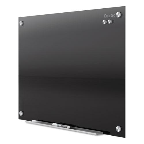 Infinity Glass Marker Board, 72 x 48, Black Surface. Picture 4