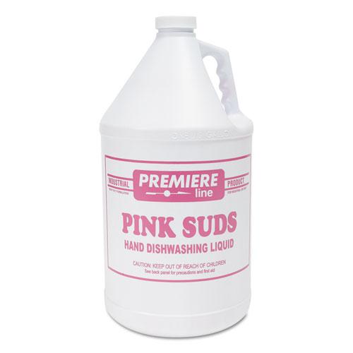 Premier Pink-Suds Pot and Pan Cleaner, 1 gal, Bottle, 4/Carton. Picture 1