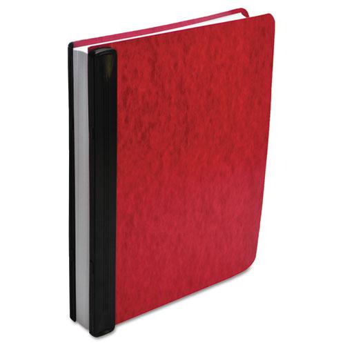Expandable Hanging Data Binder, 2 Posts, 6" Capacity, 11 x 8.5, Red. Picture 1