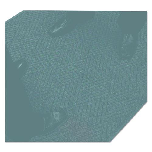 EcoGuard Diamond Floor Mat, Single Fan, 48 x 96, Charcoal. Picture 6