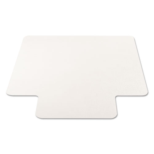 EconoMat All Day Use Chair Mat for Hard Floors, Flat Packed, 36 x 48, Lipped, Clear. Picture 3