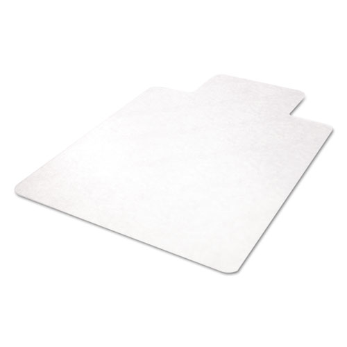 EconoMat All Day Use Chair Mat for Hard Floors, Flat Packed, 36 x 48, Lipped, Clear. Picture 6