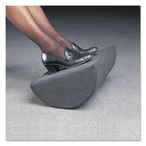 Half-Cylinder Padded Foot Cushion, 17.5w x 11.5d x 6.25h, Black. Picture 3