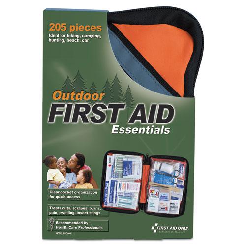 Outdoor Softsided First Aid Kit for 10 People, 205 Pieces, Fabric Case. Picture 1