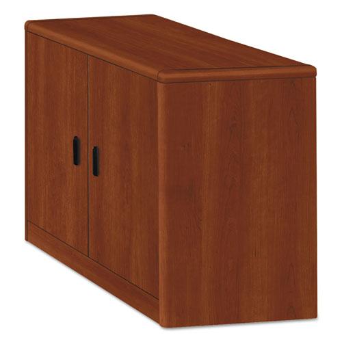 10700 Series Locking Storage Cabinet, 36w x 20d x 29.5h, Cognac. Picture 1