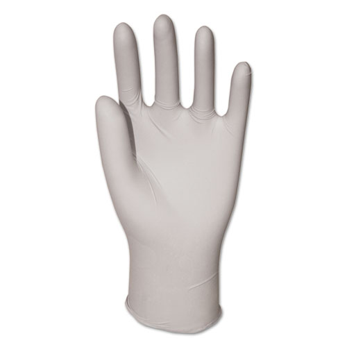 General Purpose Vinyl Gloves, Powder/Latex-Free, 2 3/5 mil, Large, Clear, 100/Box, 10 Boxes/Carton. Picture 2