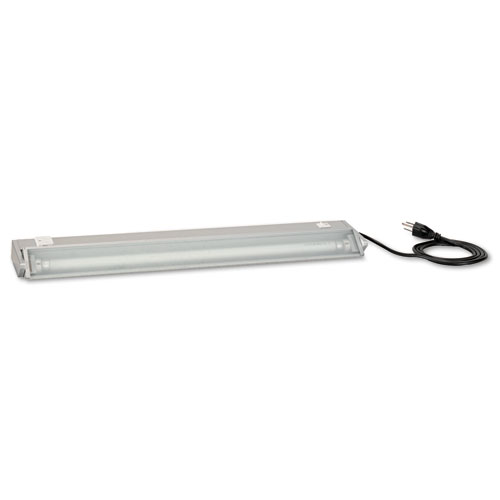 Task Light Accessory, 23.38"w x 3.5"d x 1.2"h, Pewter. Picture 2