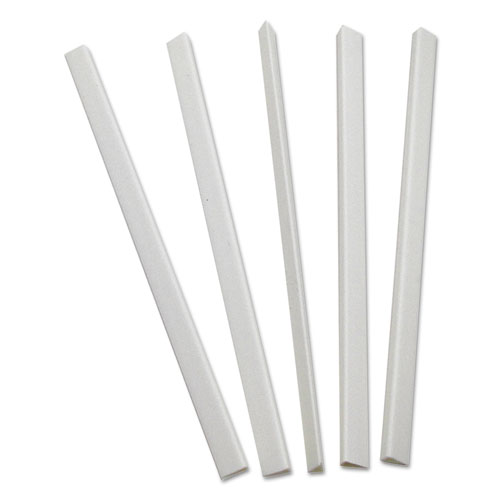 Slide 'N Grip Binding Bars, White, 11 x 1/4, 100/Box. Picture 1