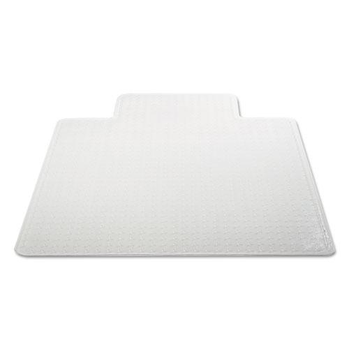 Moderate Use Studded Chair Mat for Low Pile Carpet, 36 x 48, Lipped, Clear. Picture 3