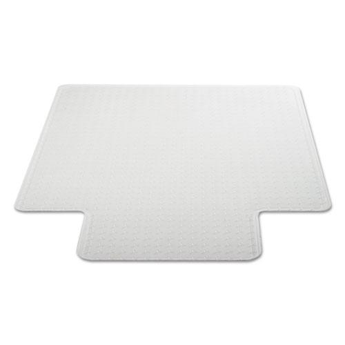 Moderate Use Studded Chair Mat for Low Pile Carpet, 36 x 48, Lipped, Clear. Picture 4