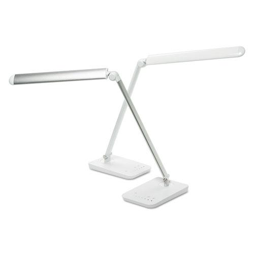Vamp Lighting, 5w x 16d x 16.75h, Silver. Picture 1