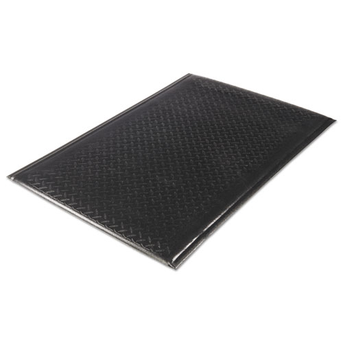 Soft Step Supreme Anti-Fatigue Floor Mat, 36 x 60, Black. Picture 1